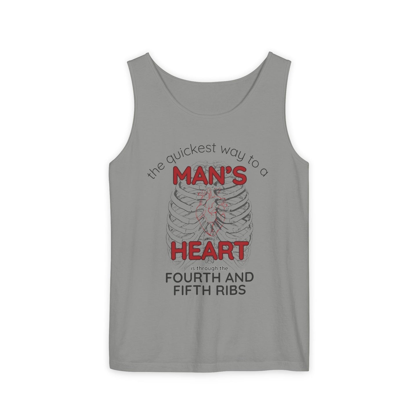 General Bookish Unisex Tank Top - Quickest Way to A Man's Heart