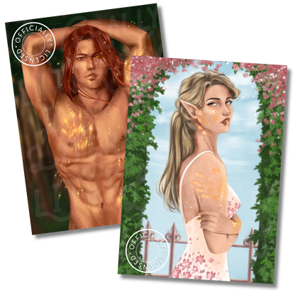 A Court of Thorns and Roses Print - Couples