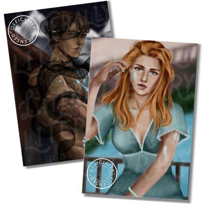 A Court of Thorns and Roses Print - Couples