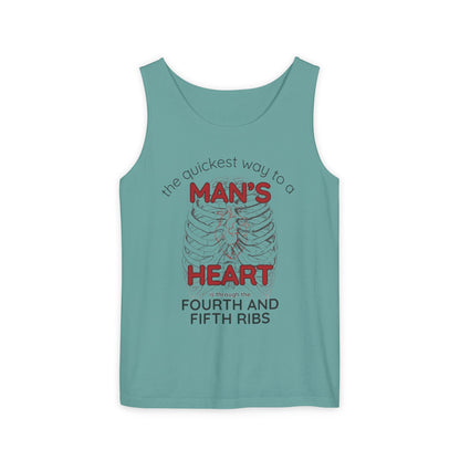 General Bookish Unisex Tank Top - Quickest Way to A Man's Heart