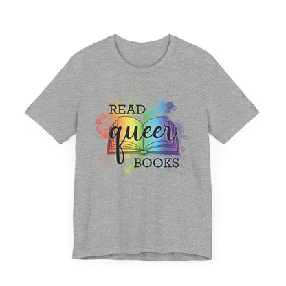 General Bookish Unisex T-Shirt -  Read Queer Books