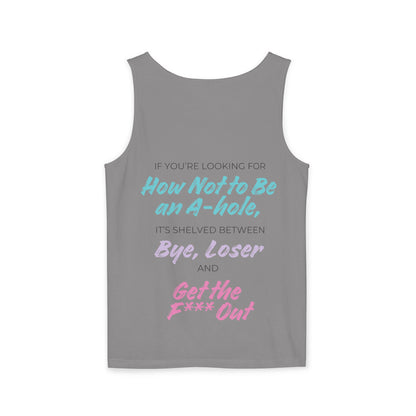 Crescent City Unisex Tank Top - Don't Be an Alpha-Hole