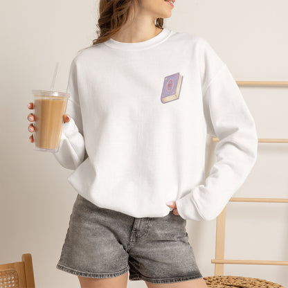 General Bookish Sweatshirt - Everyone Deserves a Love Story (Front & Back Design)