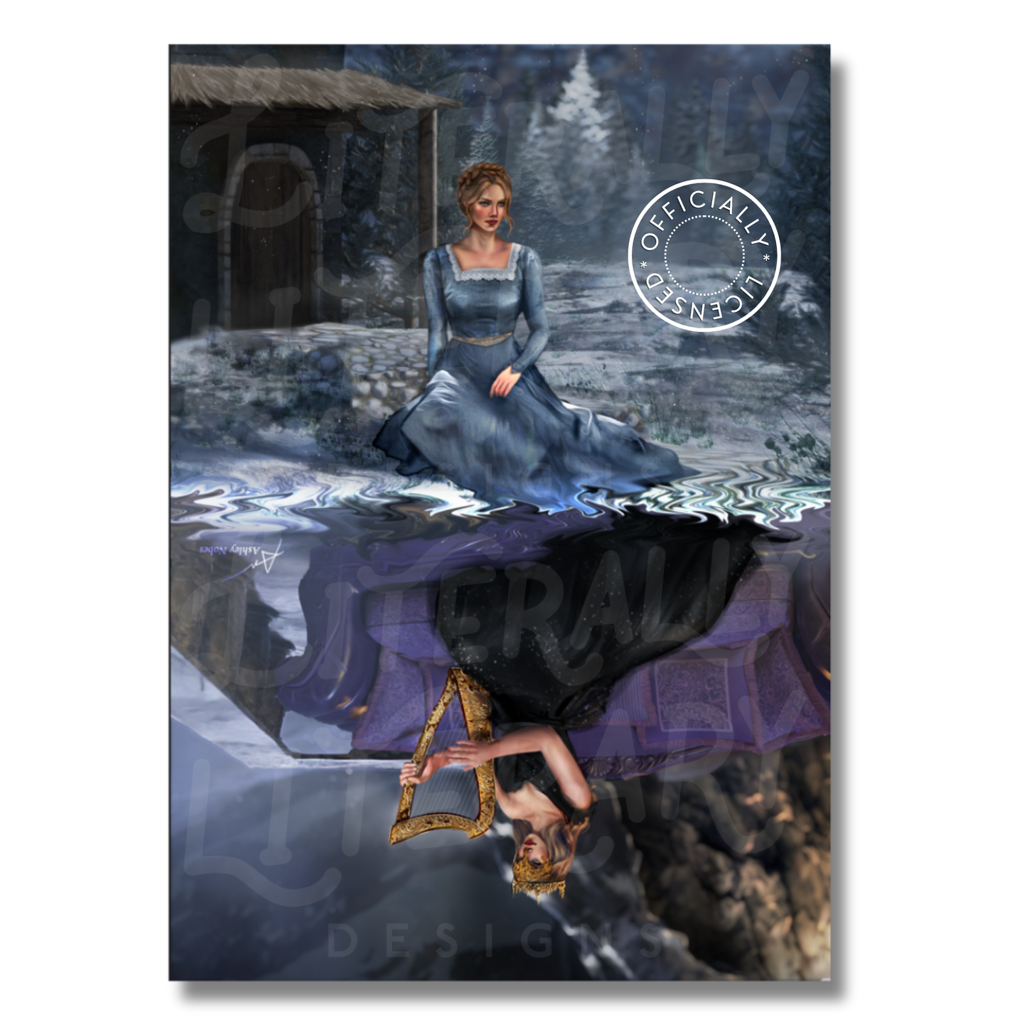 A Court of Thorns and Roses Print - The Oldest Sister & Lady Death