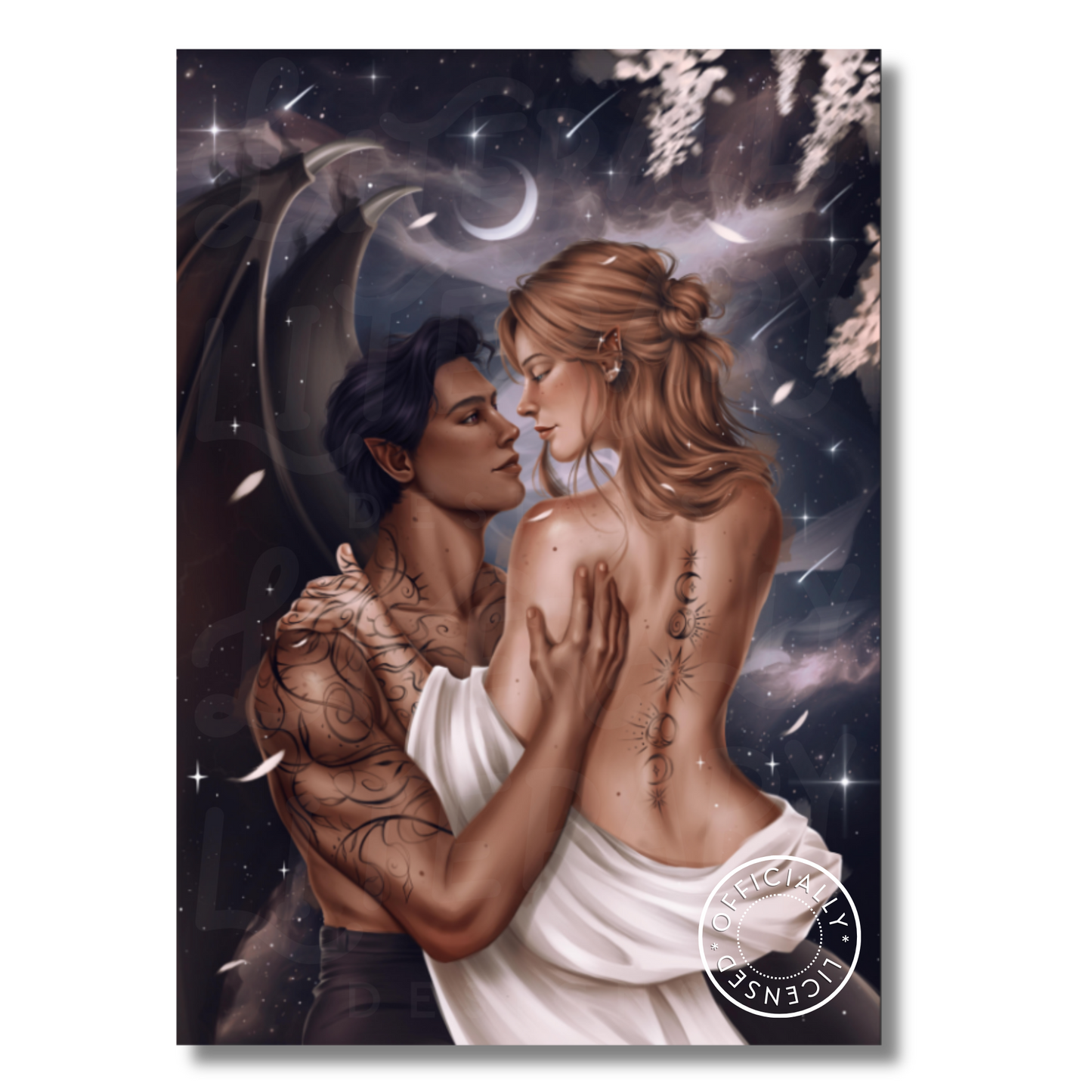 A Court of Thorns and Roses Print - The Lovers