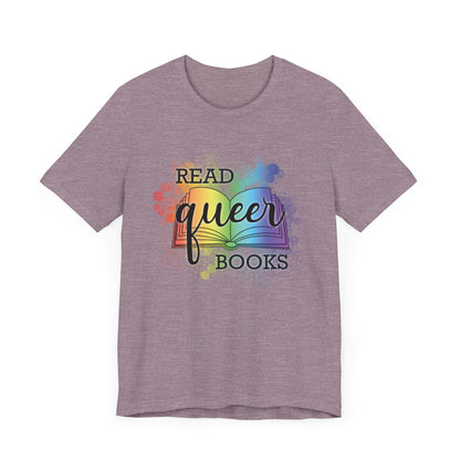 General Bookish Unisex T-Shirt -  Read Queer Books