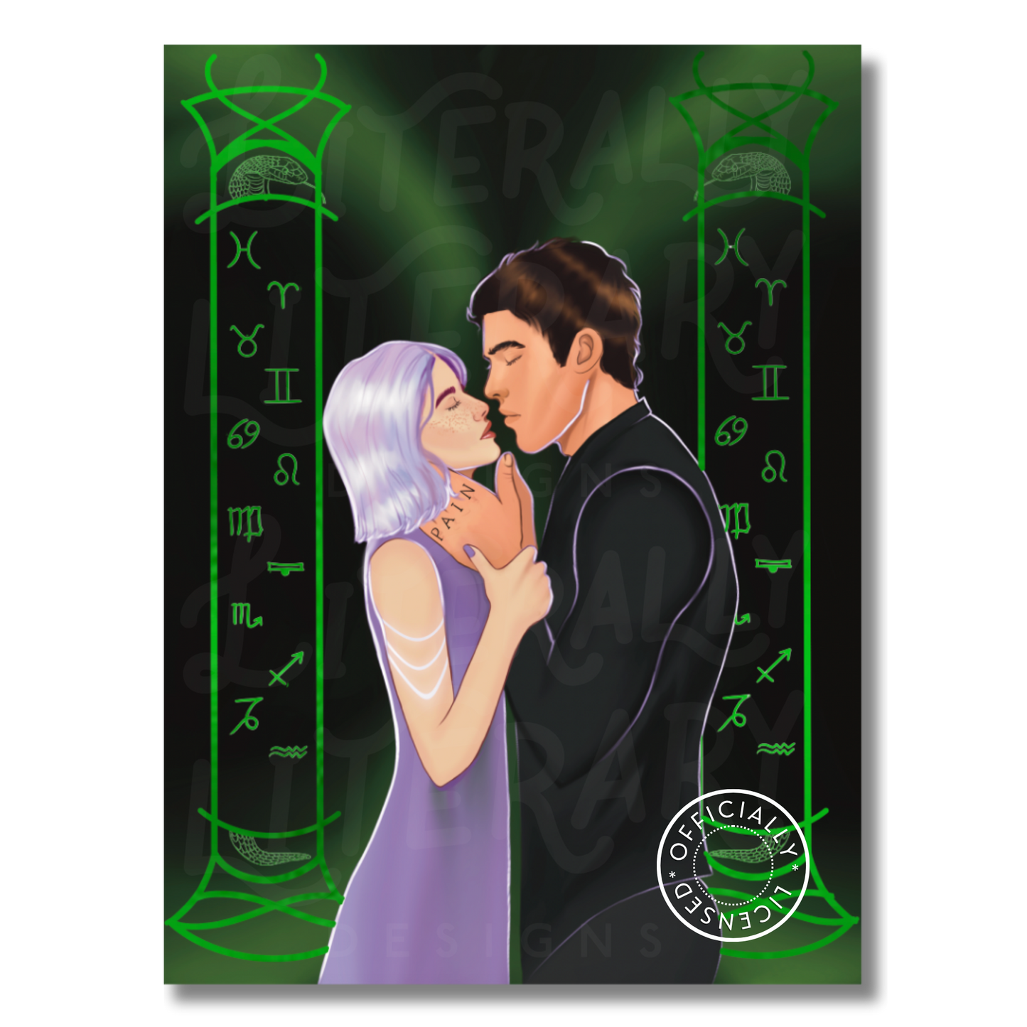 Ruthless Boys of the Zodiac Foiled Print - Couples (Pre-Order)