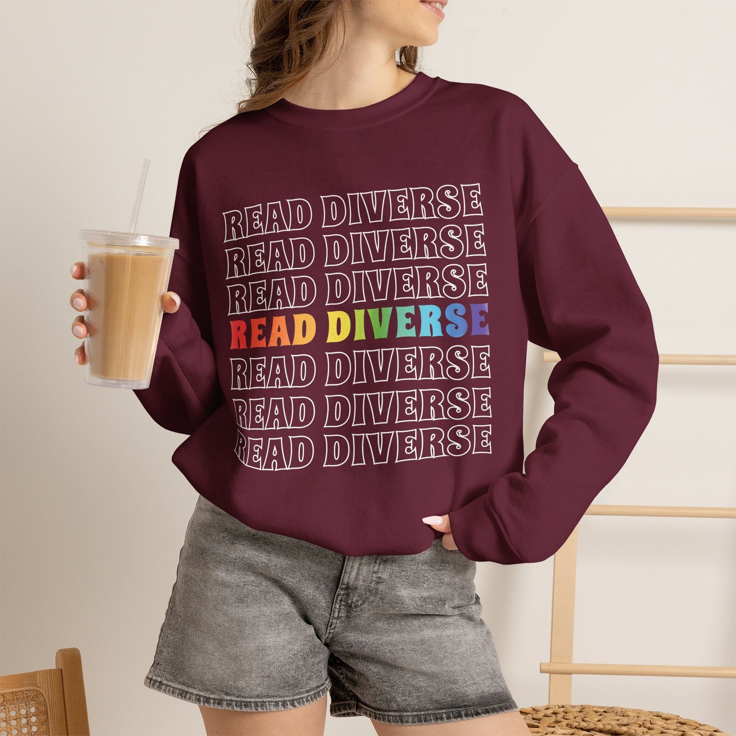 General Bookish Sweatshirt - Read Diverse