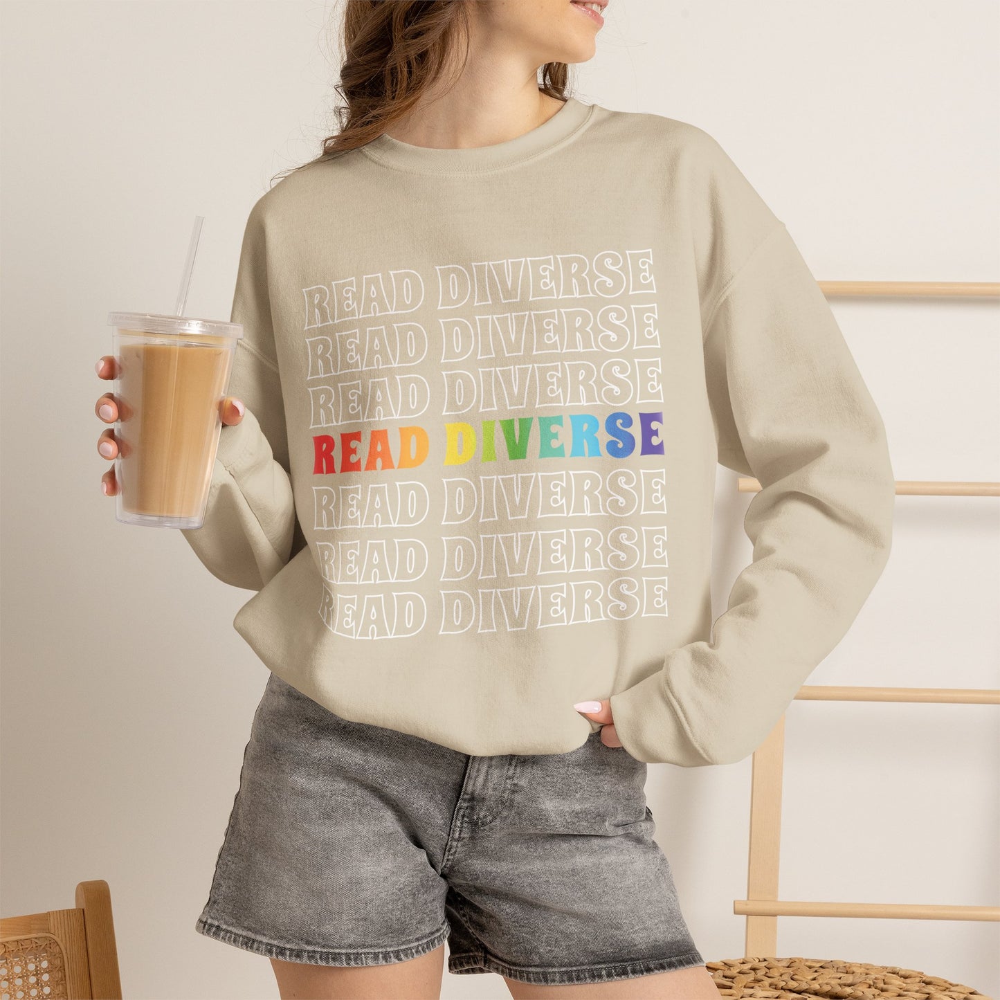General Bookish Sweatshirt - Read Diverse