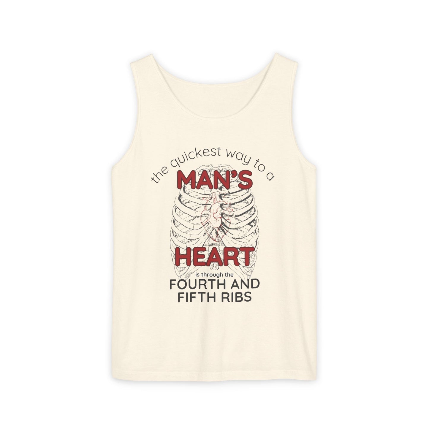 General Bookish Unisex Tank Top - Quickest Way to A Man's Heart