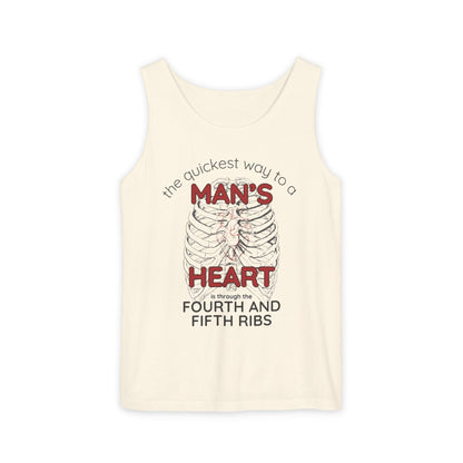 General Bookish Unisex Tank Top - Quickest Way to A Man's Heart