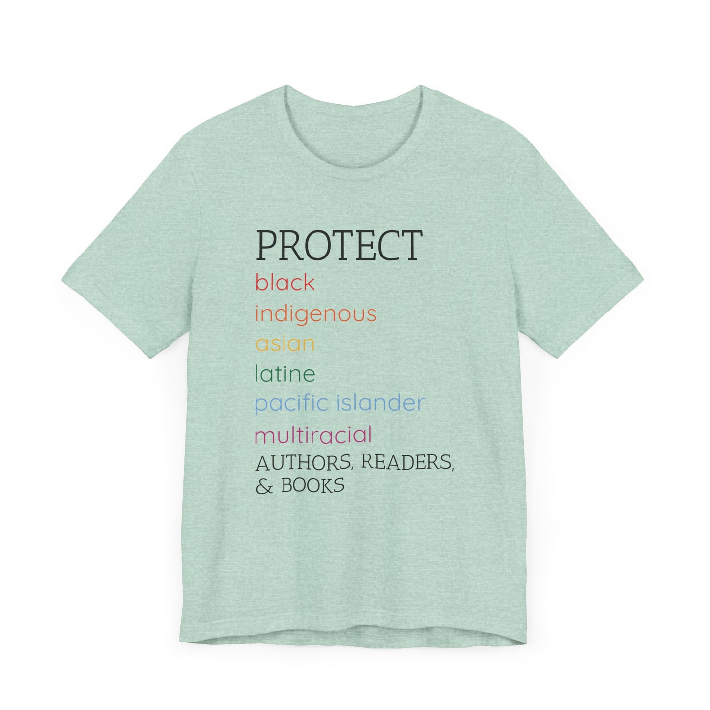 General Bookish Unisex T-Shirt -  Protect BIPOC Books, Authors, & Readers