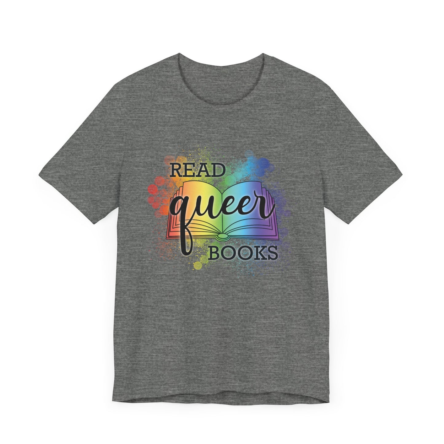 General Bookish Unisex T-Shirt -  Read Queer Books