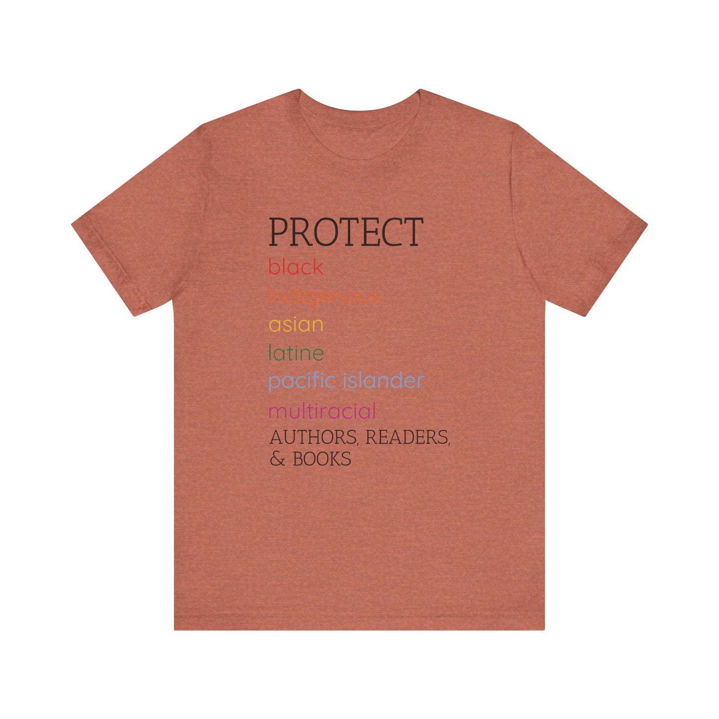 General Bookish Unisex T-Shirt -  Protect BIPOC Books, Authors, & Readers