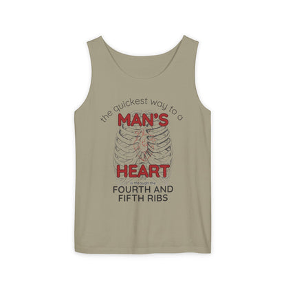 General Bookish Unisex Tank Top - Quickest Way to A Man's Heart