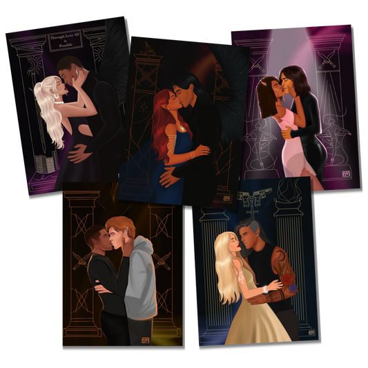 Crescent City Foiled Print - Couples (Pre-Order)