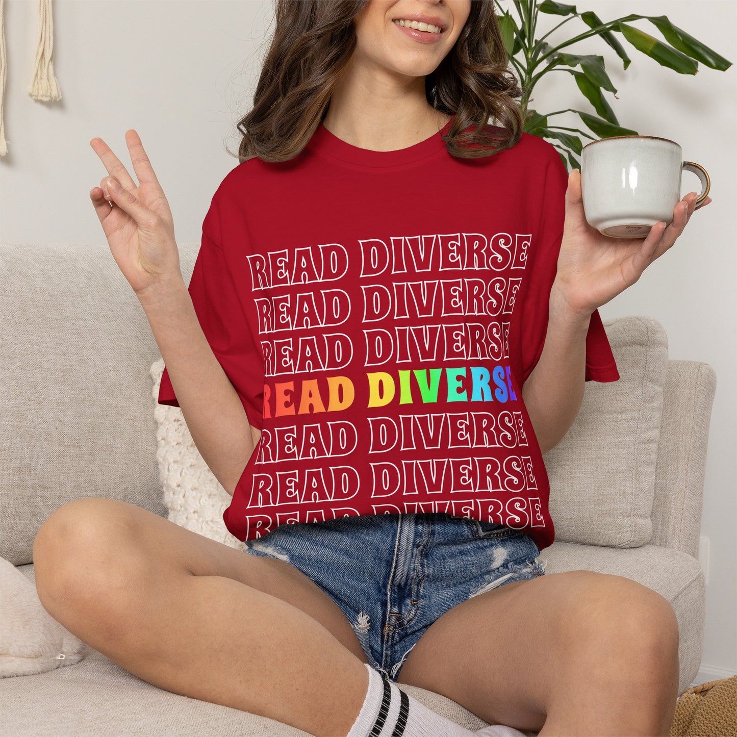 General Bookish Unisex Shirt - Read Diverse