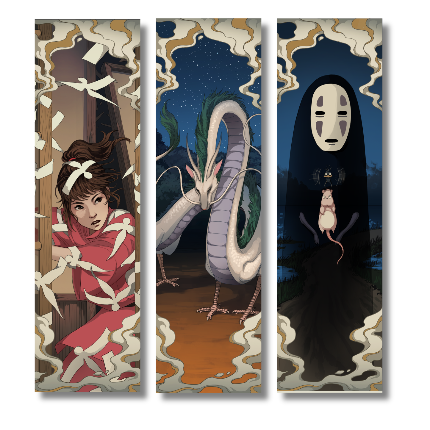 Studio Ghibli Luxury Bookmarks - Spirited Away