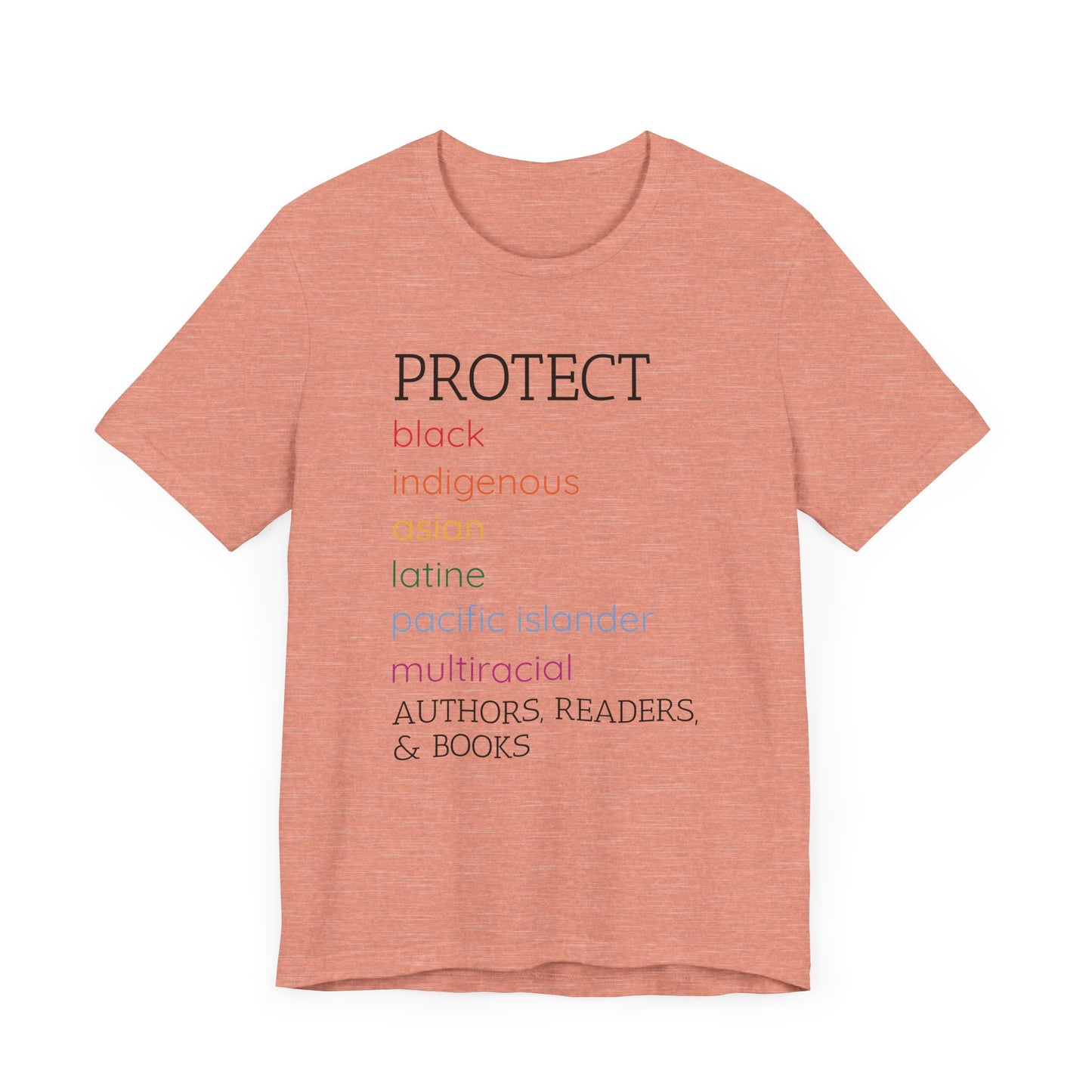 General Bookish Unisex T-Shirt -  Protect BIPOC Books, Authors, & Readers