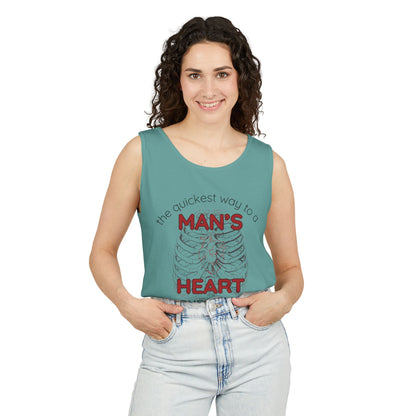General Bookish Unisex Tank Top - Quickest Way to A Man's Heart