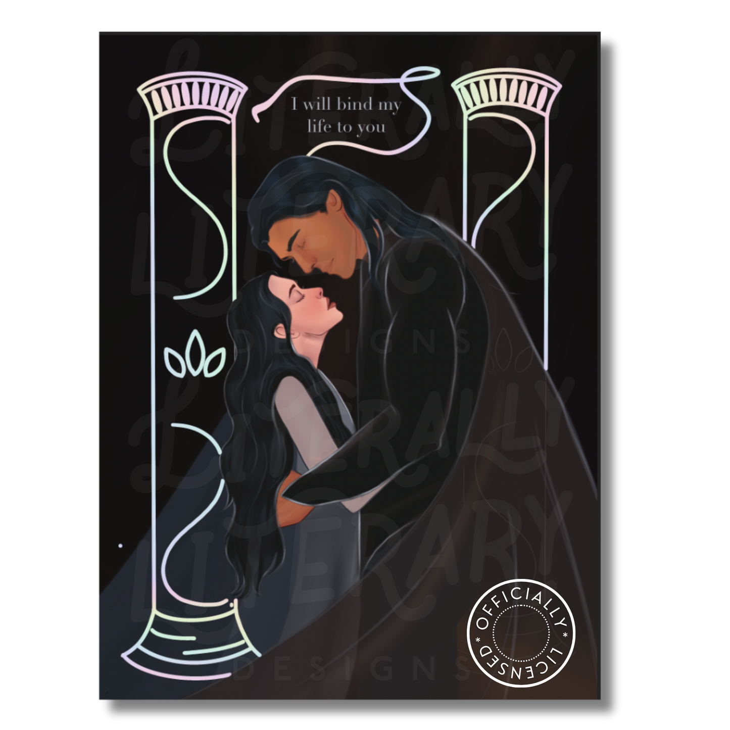 Throne of Glass Foiled Print - Couples (Pre-Order)