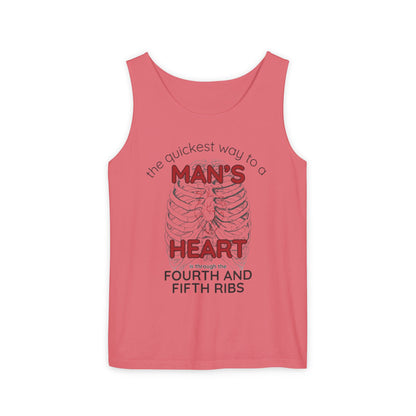 General Bookish Unisex Tank Top - Quickest Way to A Man's Heart