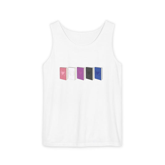 General Bookish Unisex Tank Top - Genderfluid Books