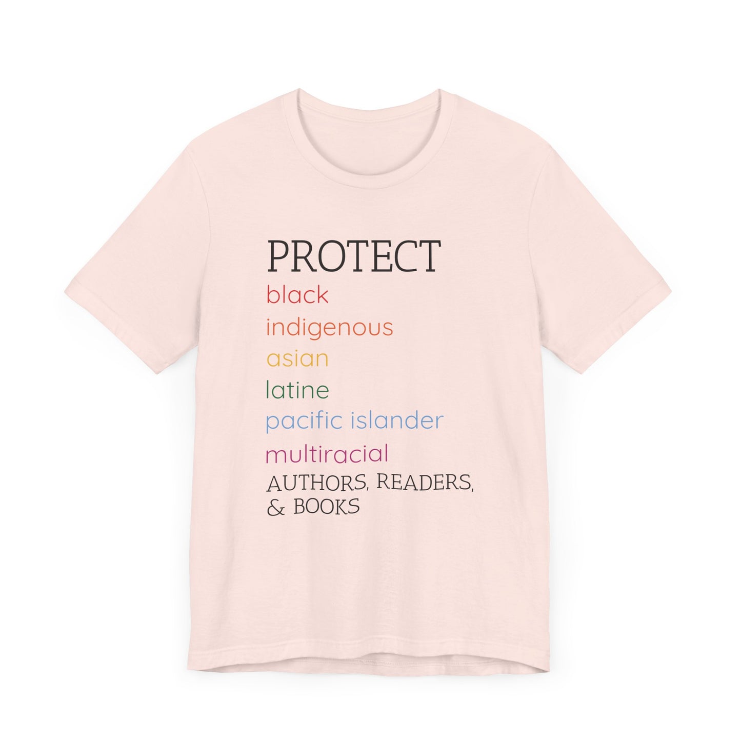 General Bookish Unisex T-Shirt -  Protect BIPOC Books, Authors, & Readers