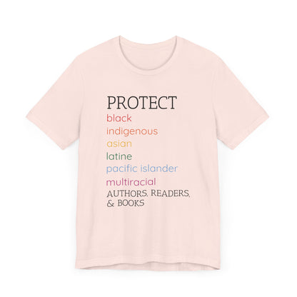 General Bookish Unisex T-Shirt -  Protect BIPOC Books, Authors, & Readers