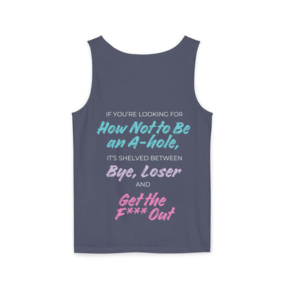 Crescent City Unisex Tank Top - Don't Be an Alpha-Hole