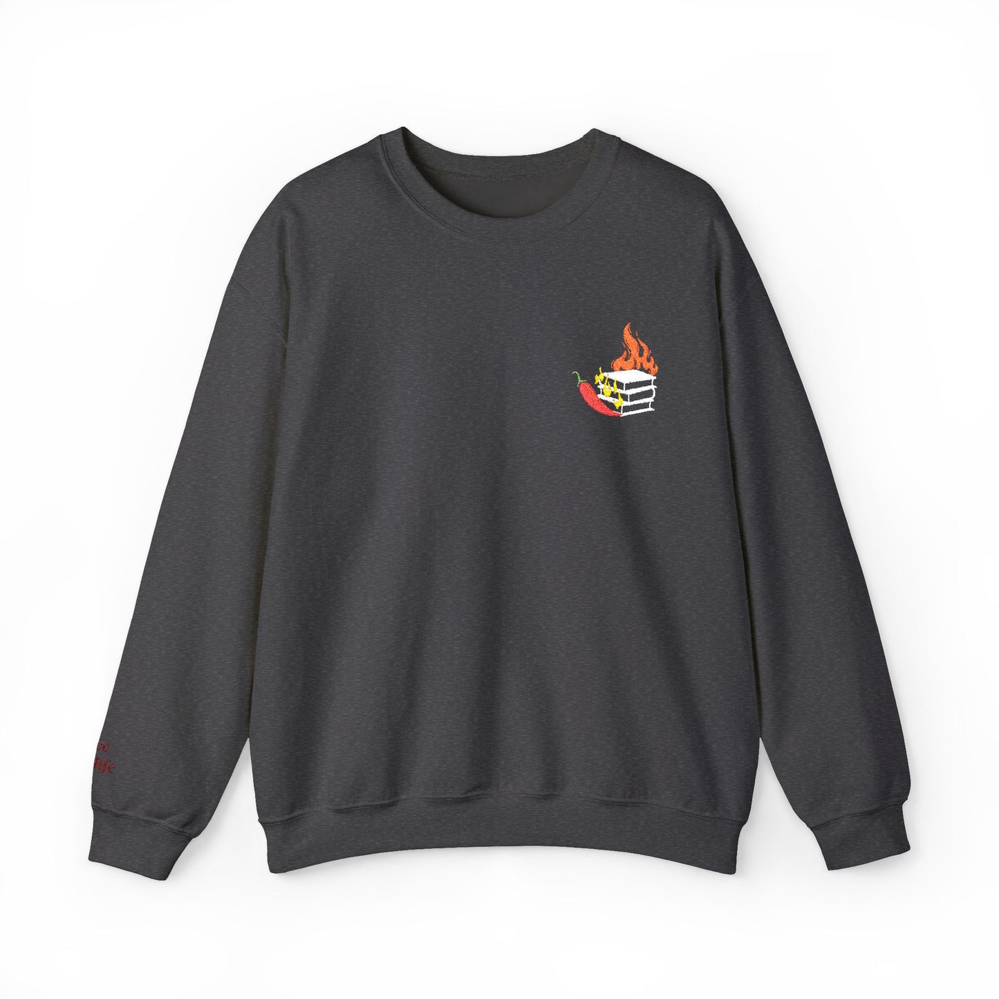 General Bookish Embroidered Unisex Crewneck - Spice for Life