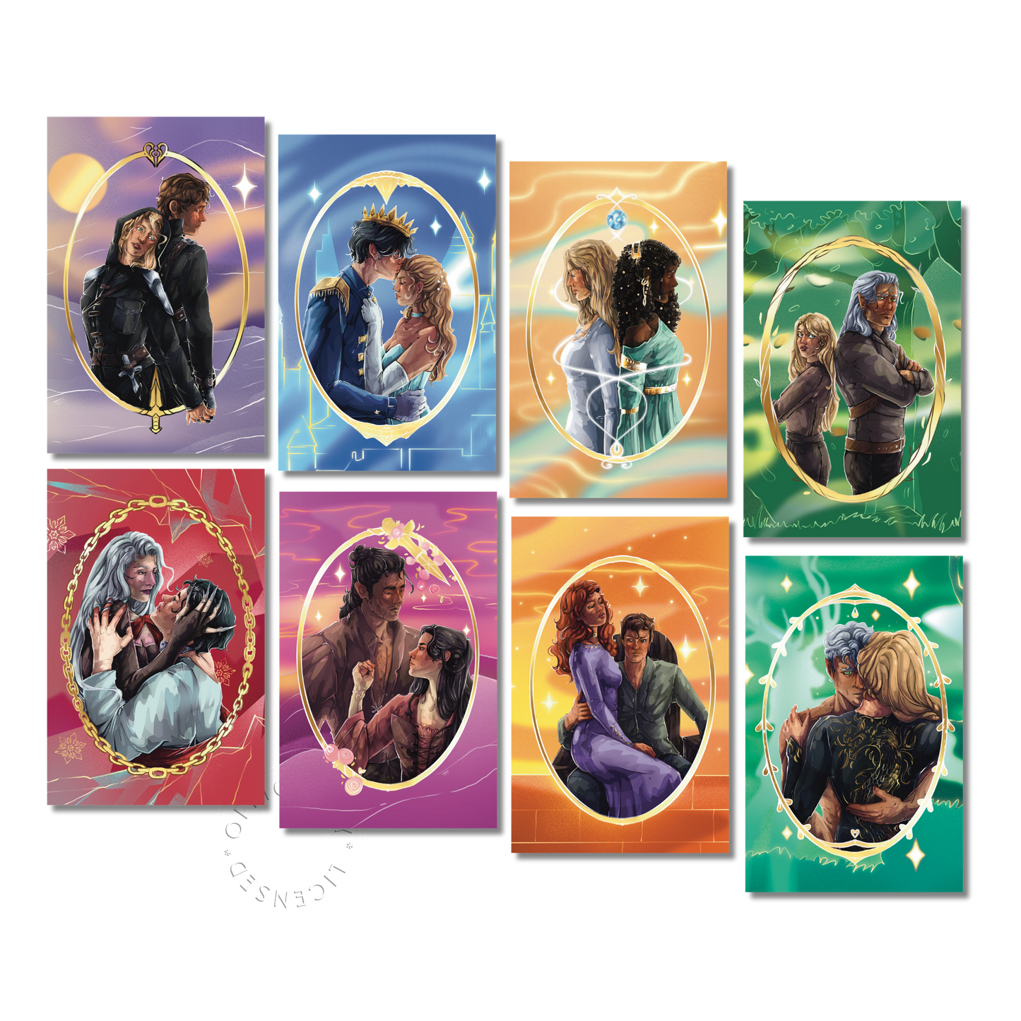Throne of Glass Print Set