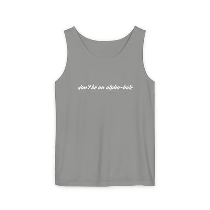 Crescent City Unisex Tank Top - Don't Be an Alpha-Hole