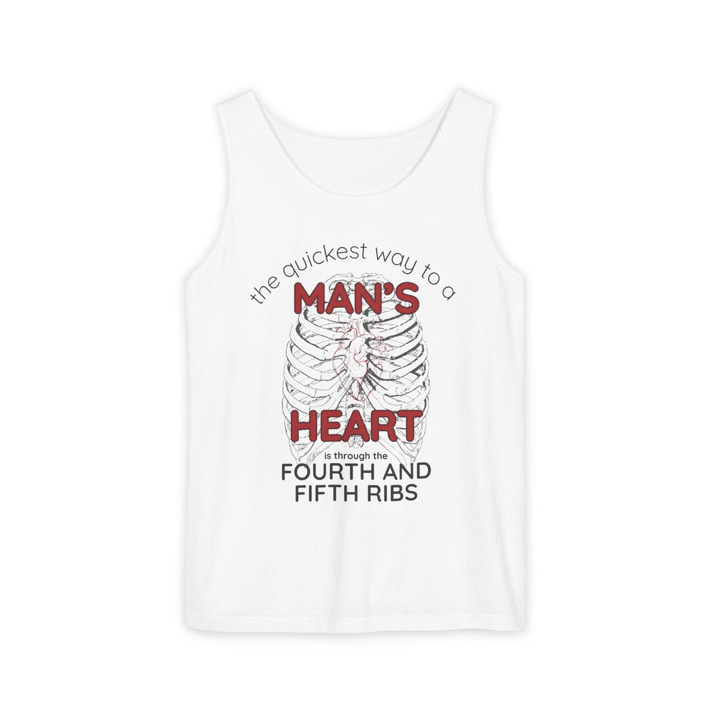 General Bookish Unisex Tank Top - Quickest Way to A Man's Heart