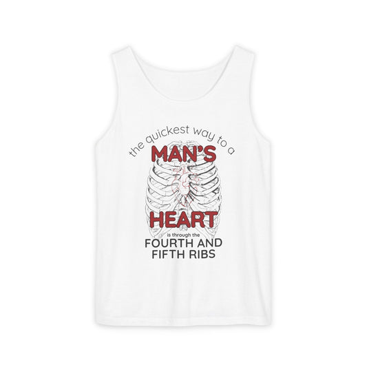 General Bookish Unisex Tank Top - Quickest Way to A Man's Heart