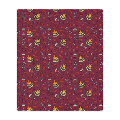 General Bookish Minky Blanket - Spicy Books