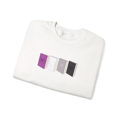 General Bookish Unisex Sweatshirt - Asexual Books
