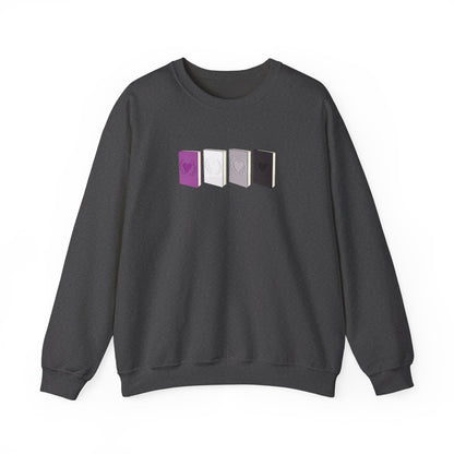General Bookish Unisex Sweatshirt - Asexual Books