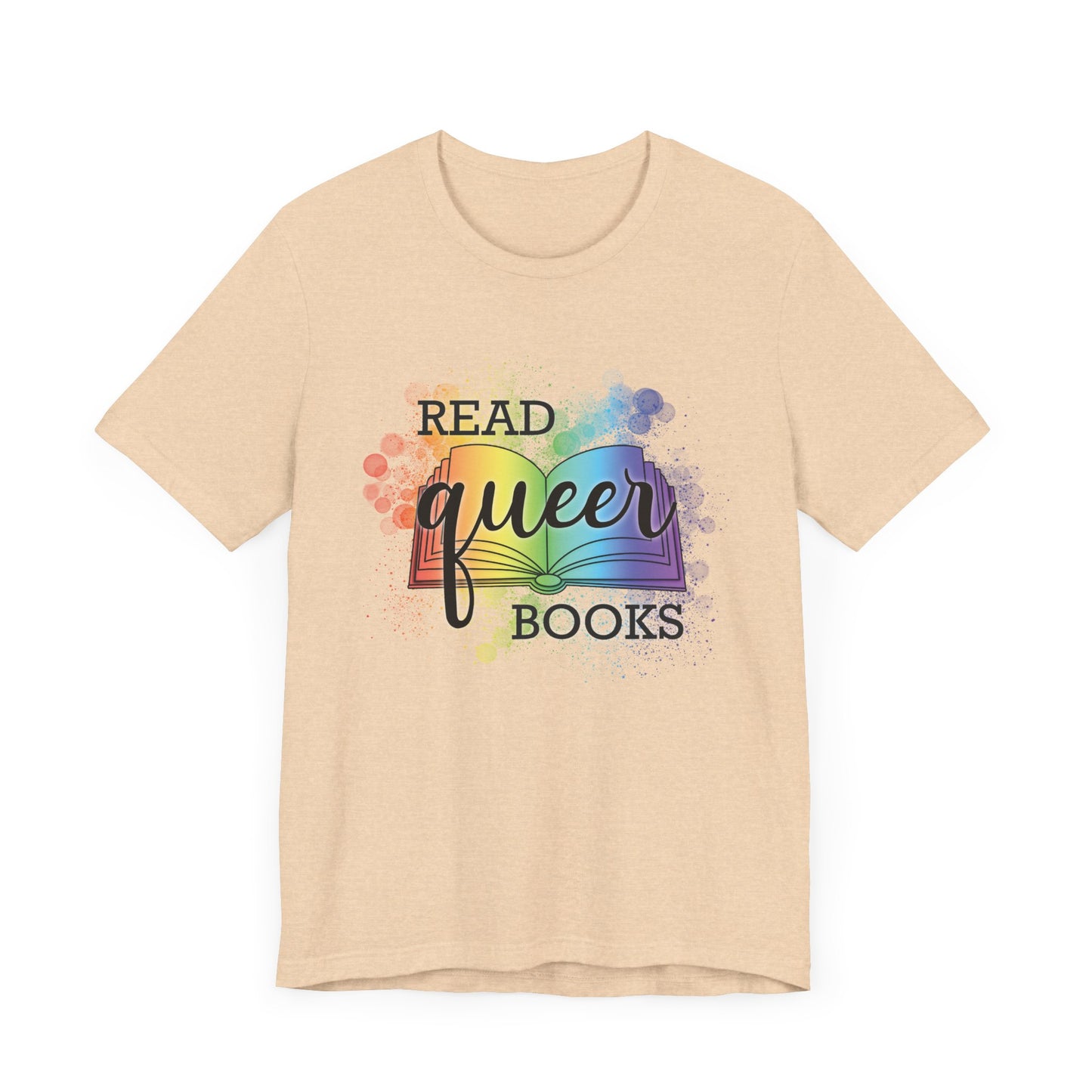 General Bookish Unisex T-Shirt -  Read Queer Books