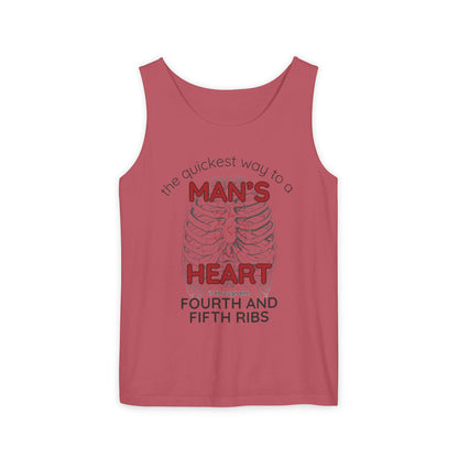 General Bookish Unisex Tank Top - Quickest Way to A Man's Heart