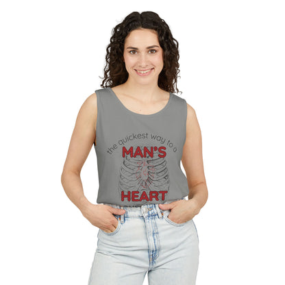 General Bookish Unisex Tank Top - Quickest Way to A Man's Heart