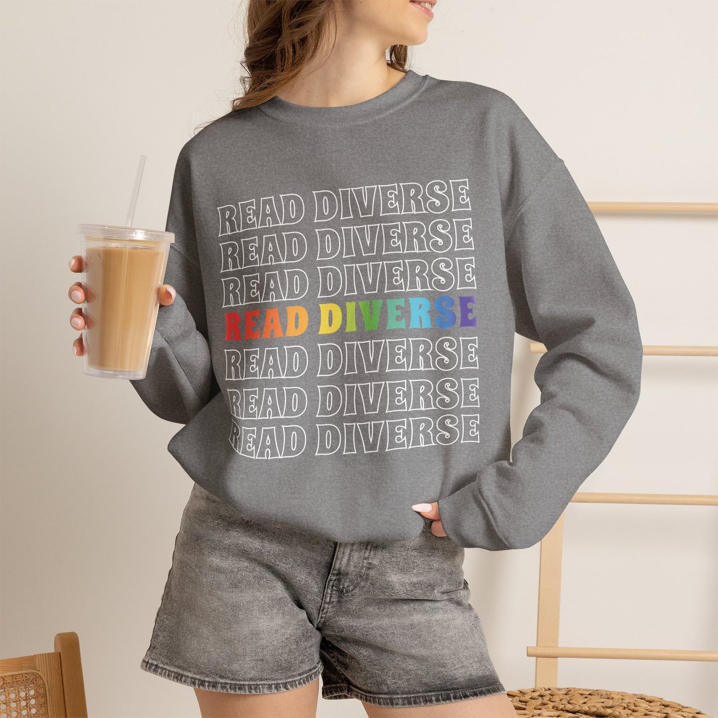 General Bookish Sweatshirt - Read Diverse