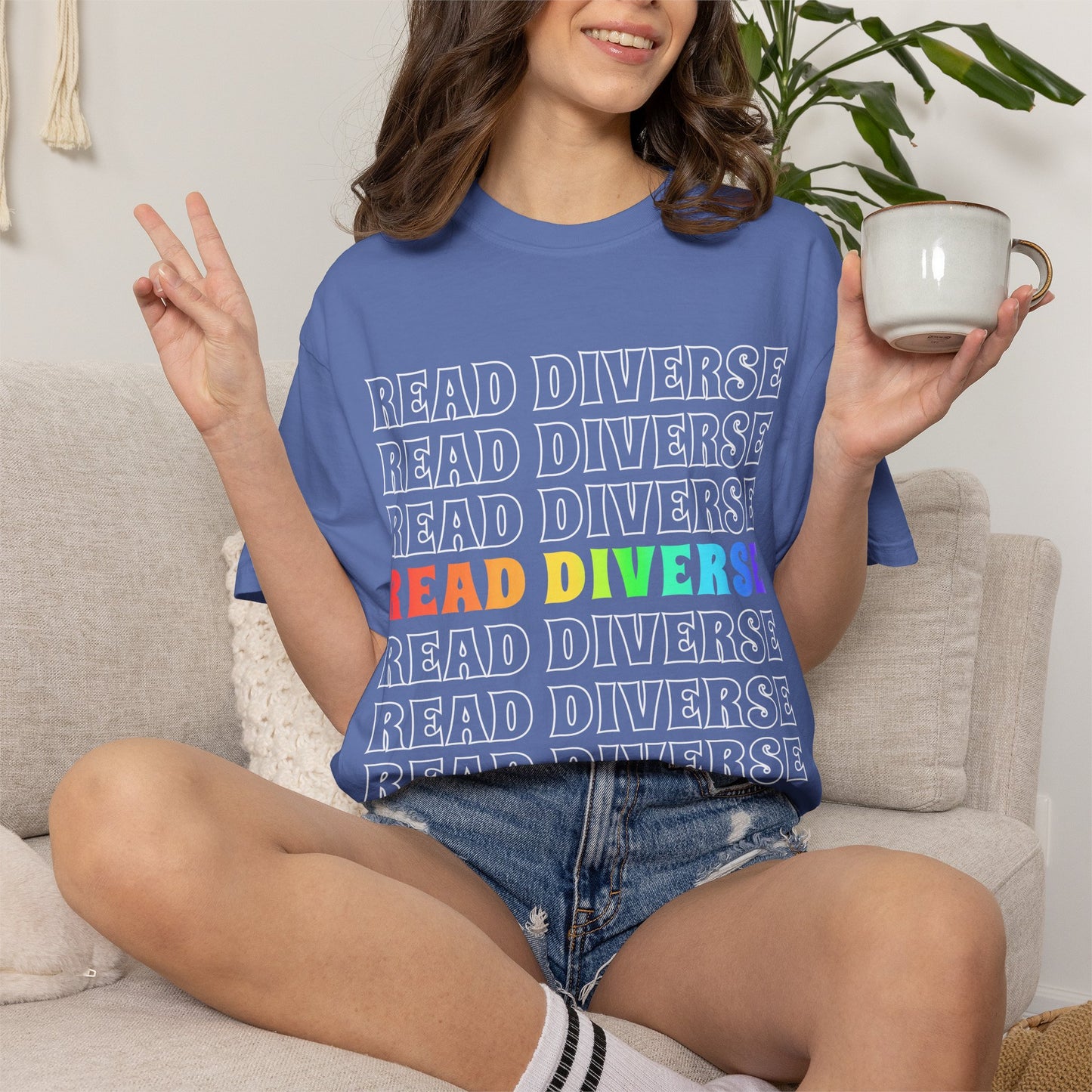 General Bookish Unisex Shirt - Read Diverse