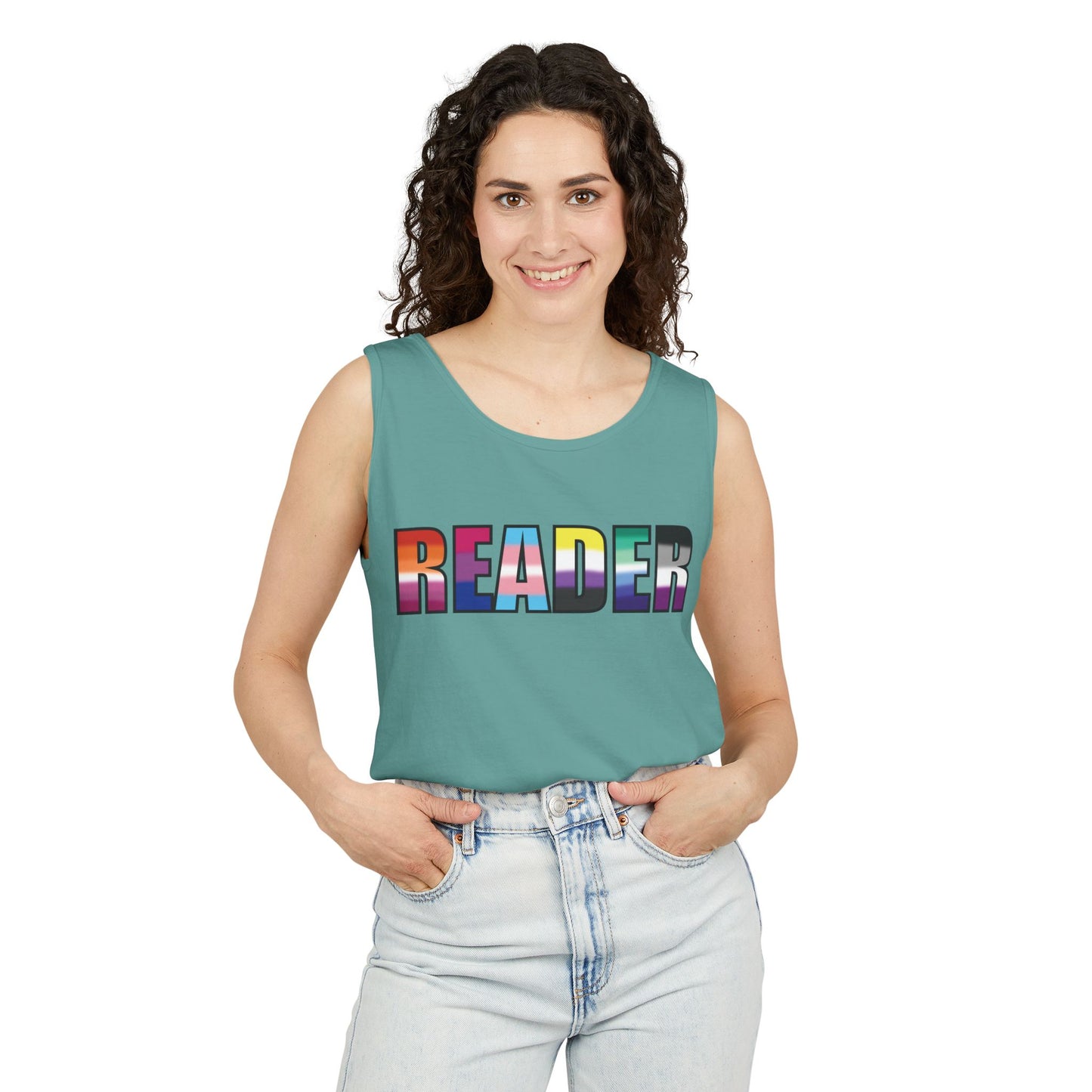 General Bookish Unisex Tank Top - Reader