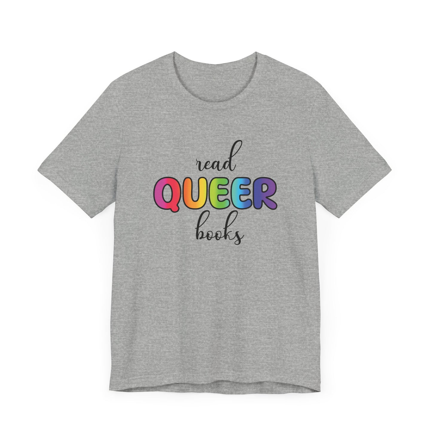 General Bookish Unisex T-Shirt - Read Queer Books