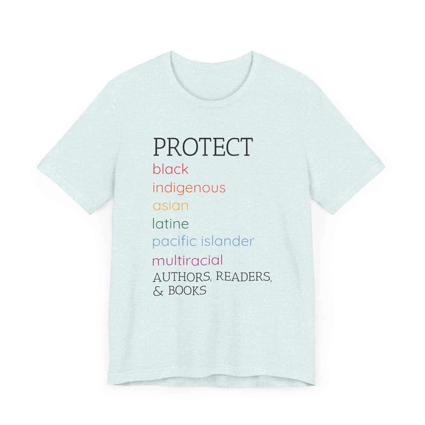 General Bookish Unisex T-Shirt -  Protect BIPOC Books, Authors, & Readers