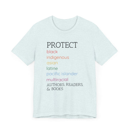 General Bookish Unisex T-Shirt -  Protect BIPOC Books, Authors, & Readers