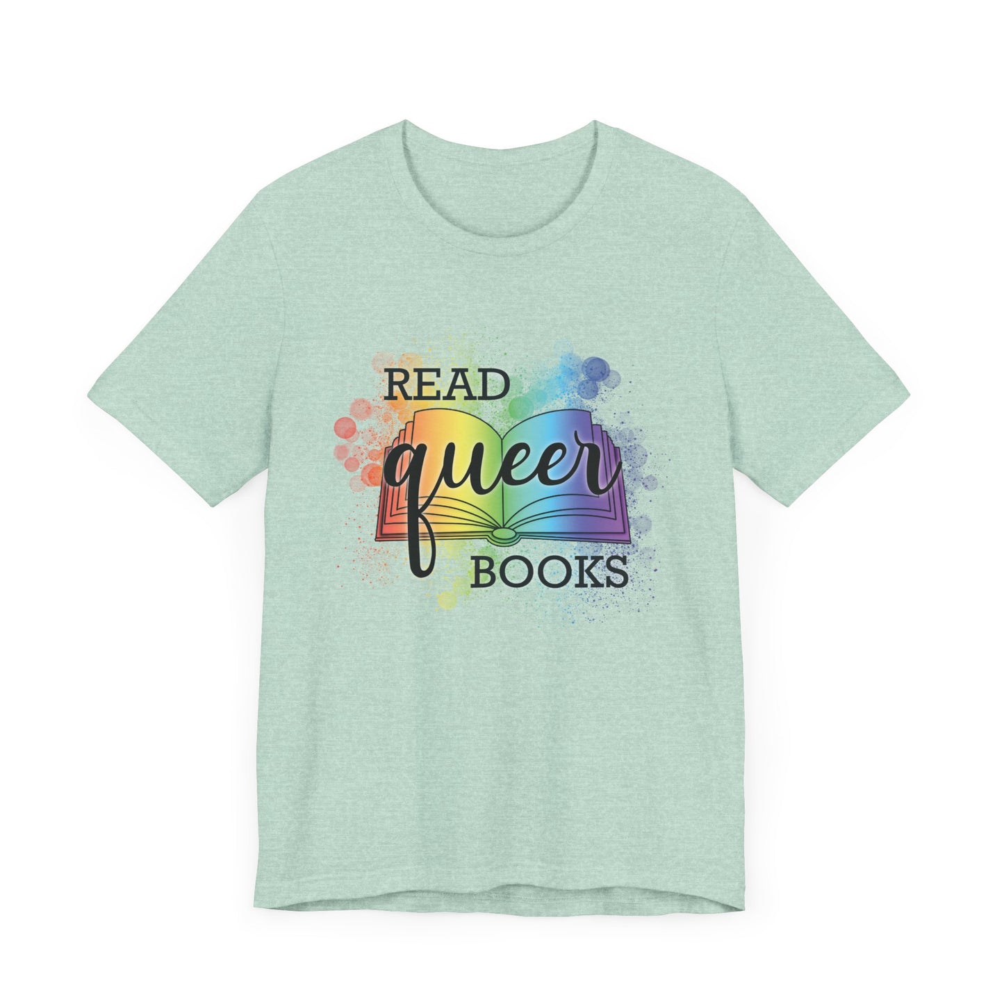 General Bookish Unisex T-Shirt -  Read Queer Books