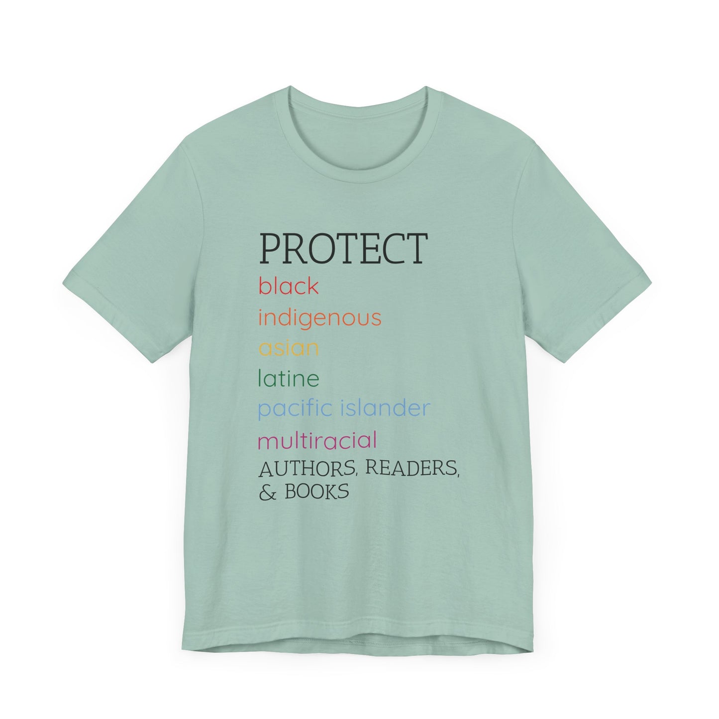 General Bookish Unisex T-Shirt -  Protect BIPOC Books, Authors, & Readers