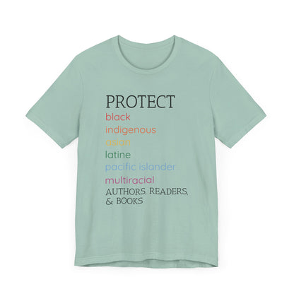 General Bookish Unisex T-Shirt -  Protect BIPOC Books, Authors, & Readers